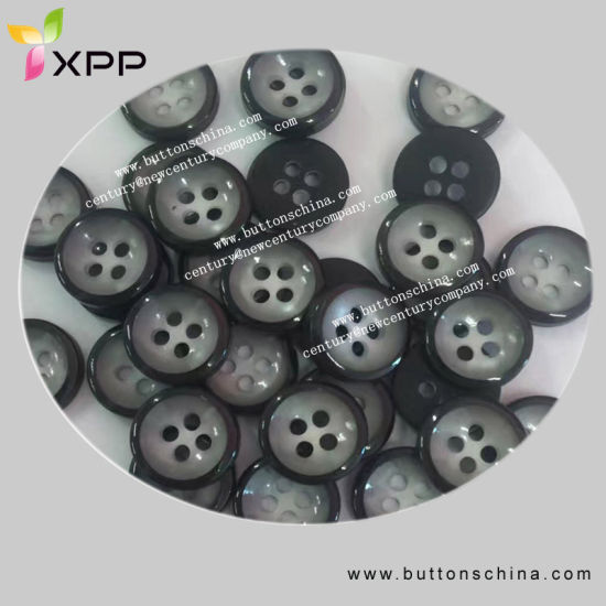 Fashion Shirt Button with Two Color