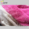 Sherpa Fleece Fabric with Faux Suede Fabric