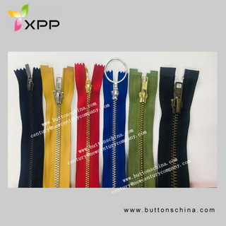 #3 Metal Brass Garment Zipper C/E