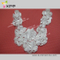 Flower Neck Lace Collar Lace with Ribbon