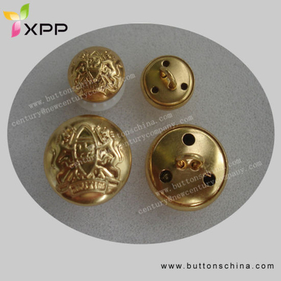 Golden Brass Cover Sewing Button