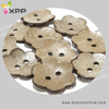 Flower Shape Natural Coconut Shell Button