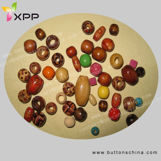 Differnet Size Natural Wooden Beads (NCBT-3)