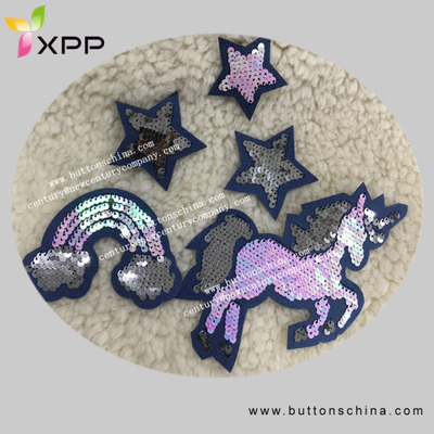 2019 Year Fashion Sequin Hot Fix Patch