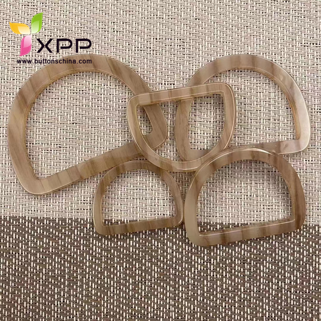 Fashion plastic D ring buckle 