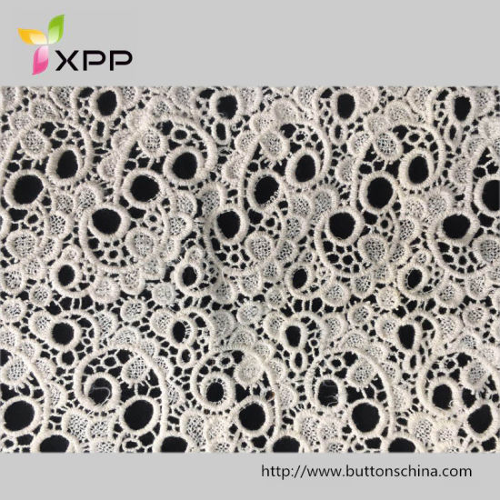 2019 Fashion Design More Color Cotton Lace Fabric for Garments
