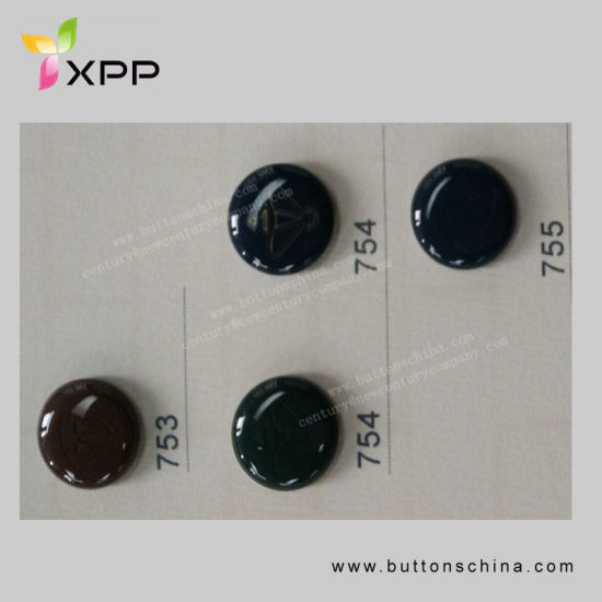 11.25mm 2 Hole Metal Button Plated Button