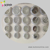 Fashion Polyester Coat Button with Sparkling
